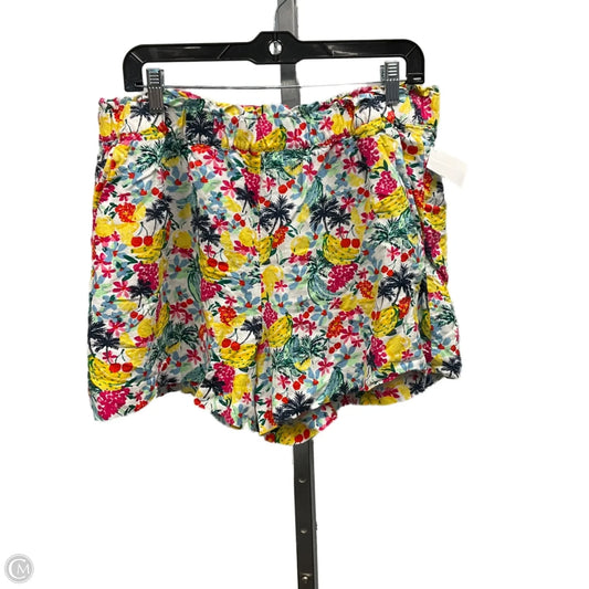 Shorts By Loft In Floral Print, Size: Xl
