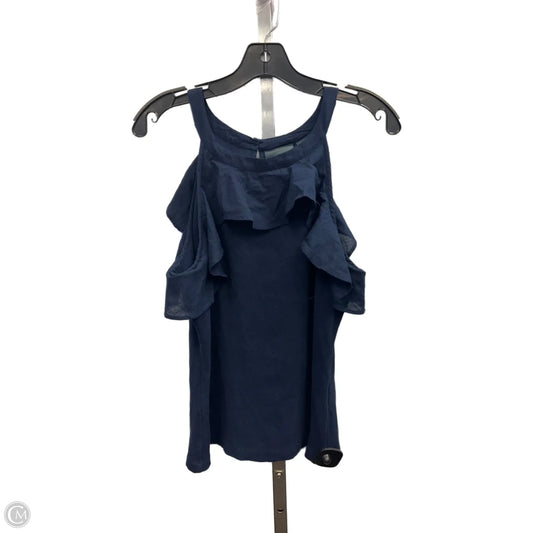 Top Sleeveless By Maeve In Navy, Size: Xl
