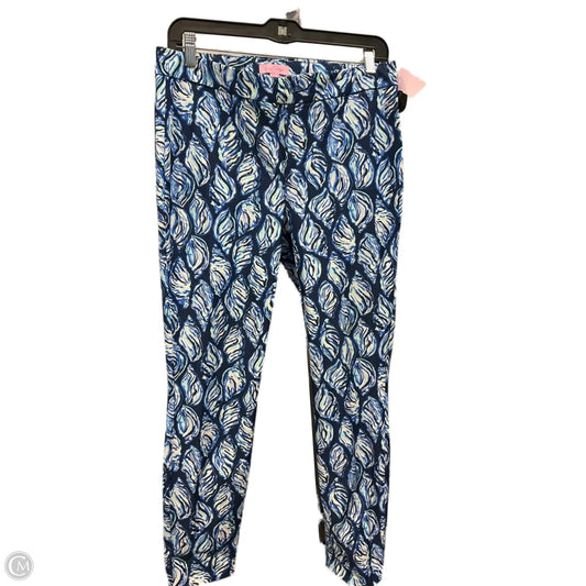 Pants Designer By Lilly Pulitzer In Blue, Size: 8