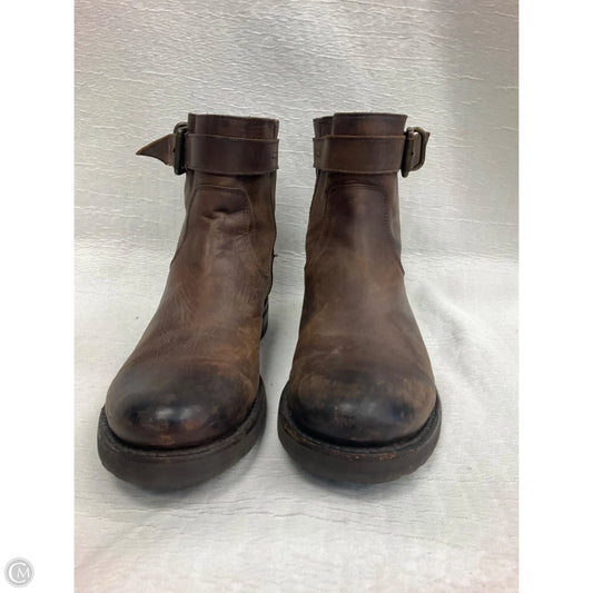 Boots Designer By Frye In Brown, Size: 9
