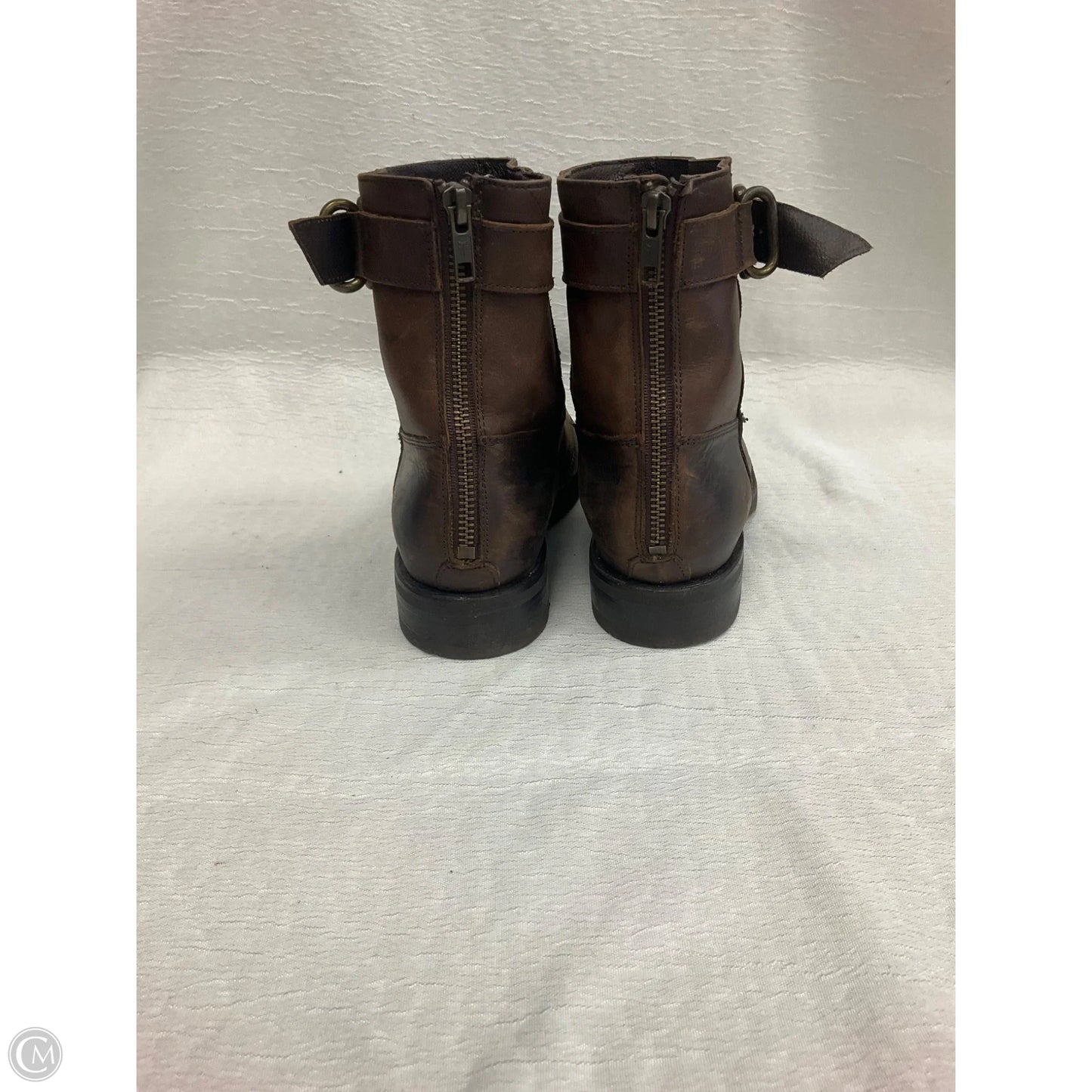 Boots Designer By Frye In Brown, Size: 9