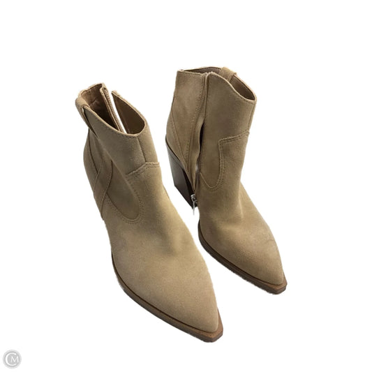 Boots Western By Vince Camuto In Tan, Size: 7