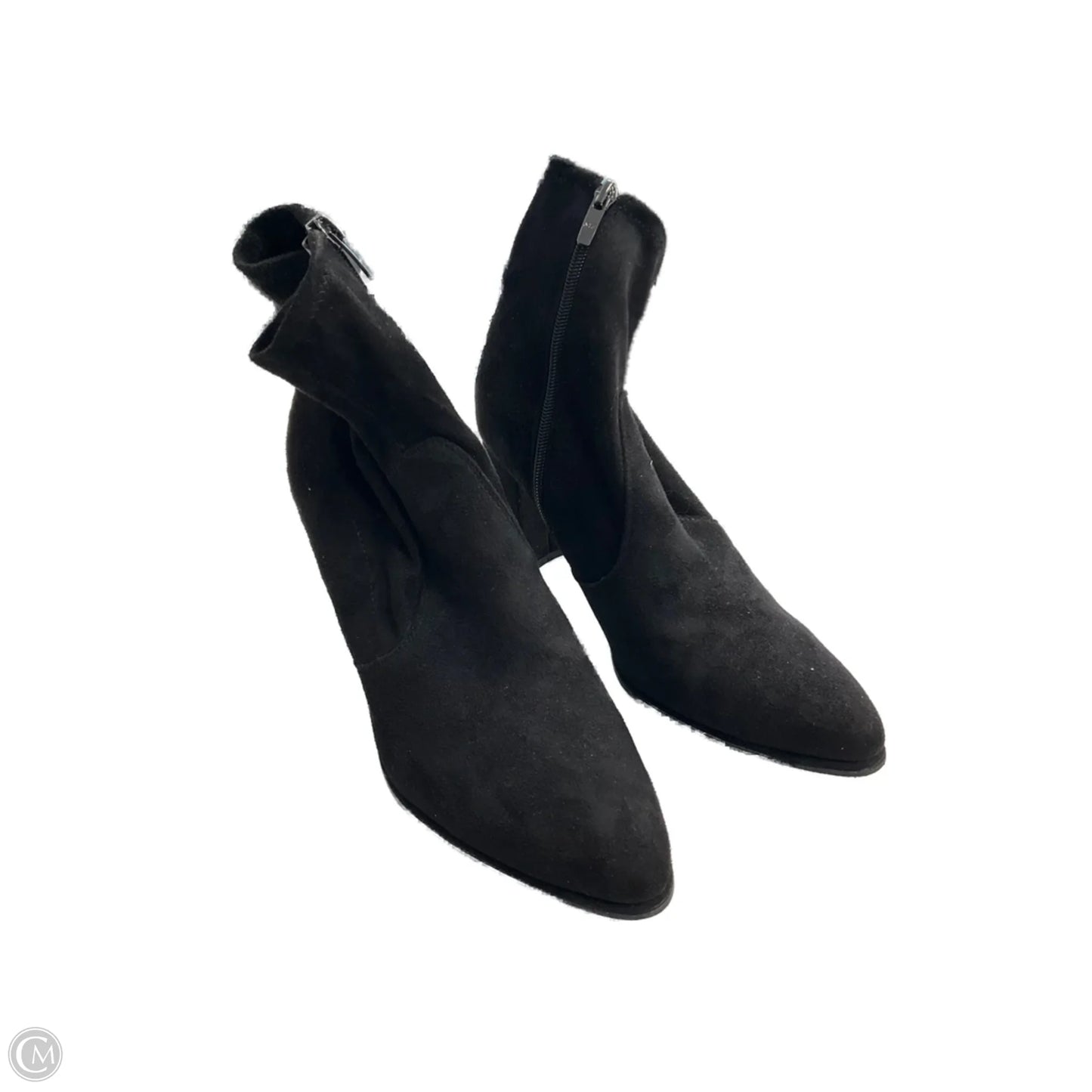 Boots Ankle Heels By Marc Fisher In Black, Size: 10