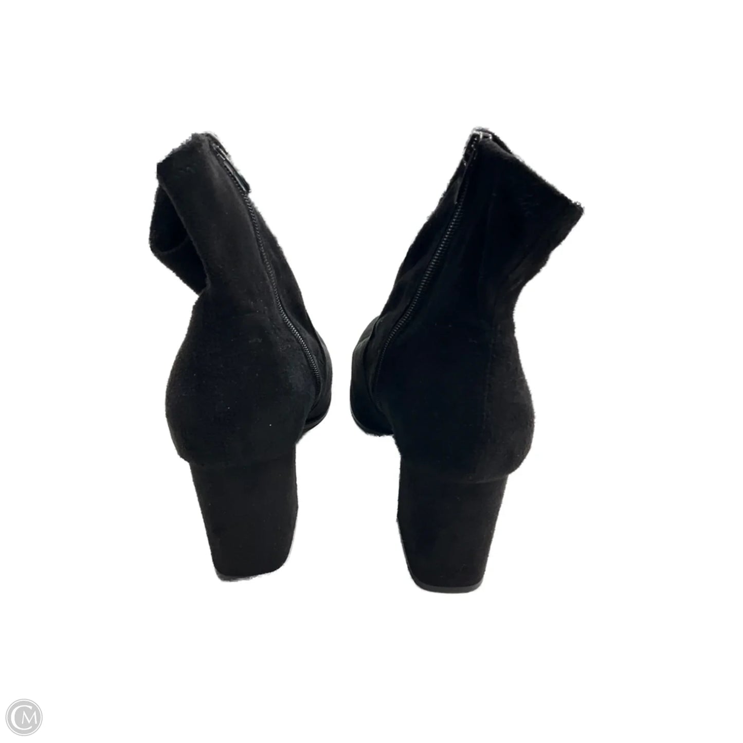Boots Ankle Heels By Marc Fisher In Black, Size: 10