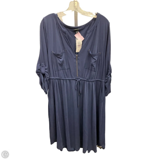 Dress Casual Short By Torrid In Navy, Size: 1x