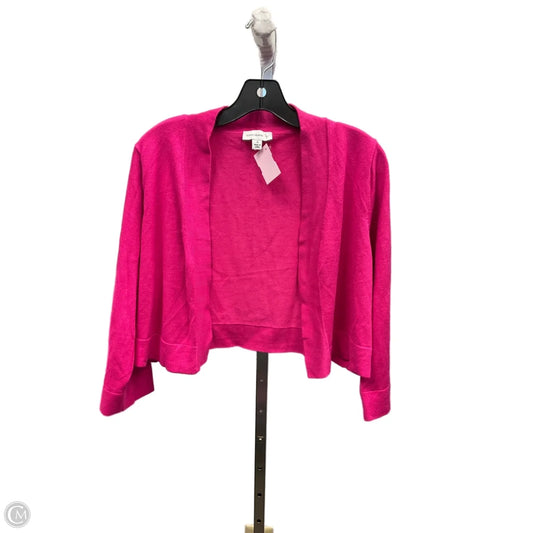 Bolero By Susan Graver In Pink, Size: 1x