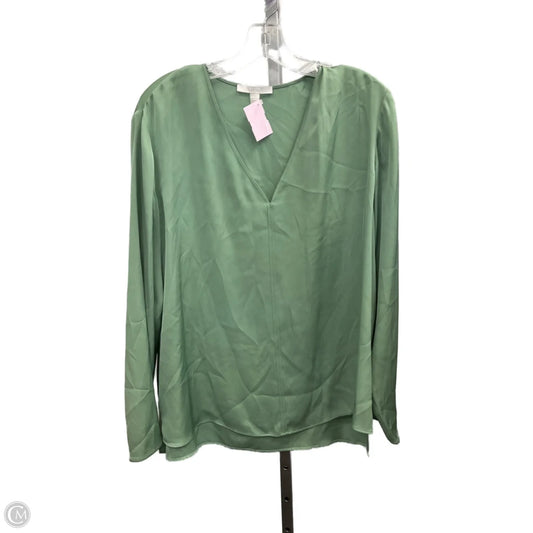 Top Long Sleeve By Hugo Boss In Green, Size: L