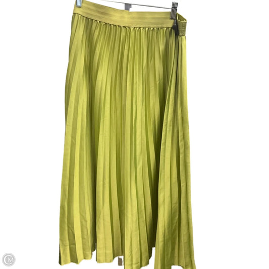 Skirt Midi By Clothes Mentor In Green, Size: L