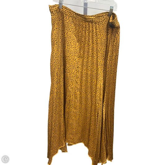 Skirt Midi By Cmc In Gold, Size: 3x