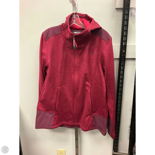 Jacket Fleece By The North Face In Maroon, Size: Xl