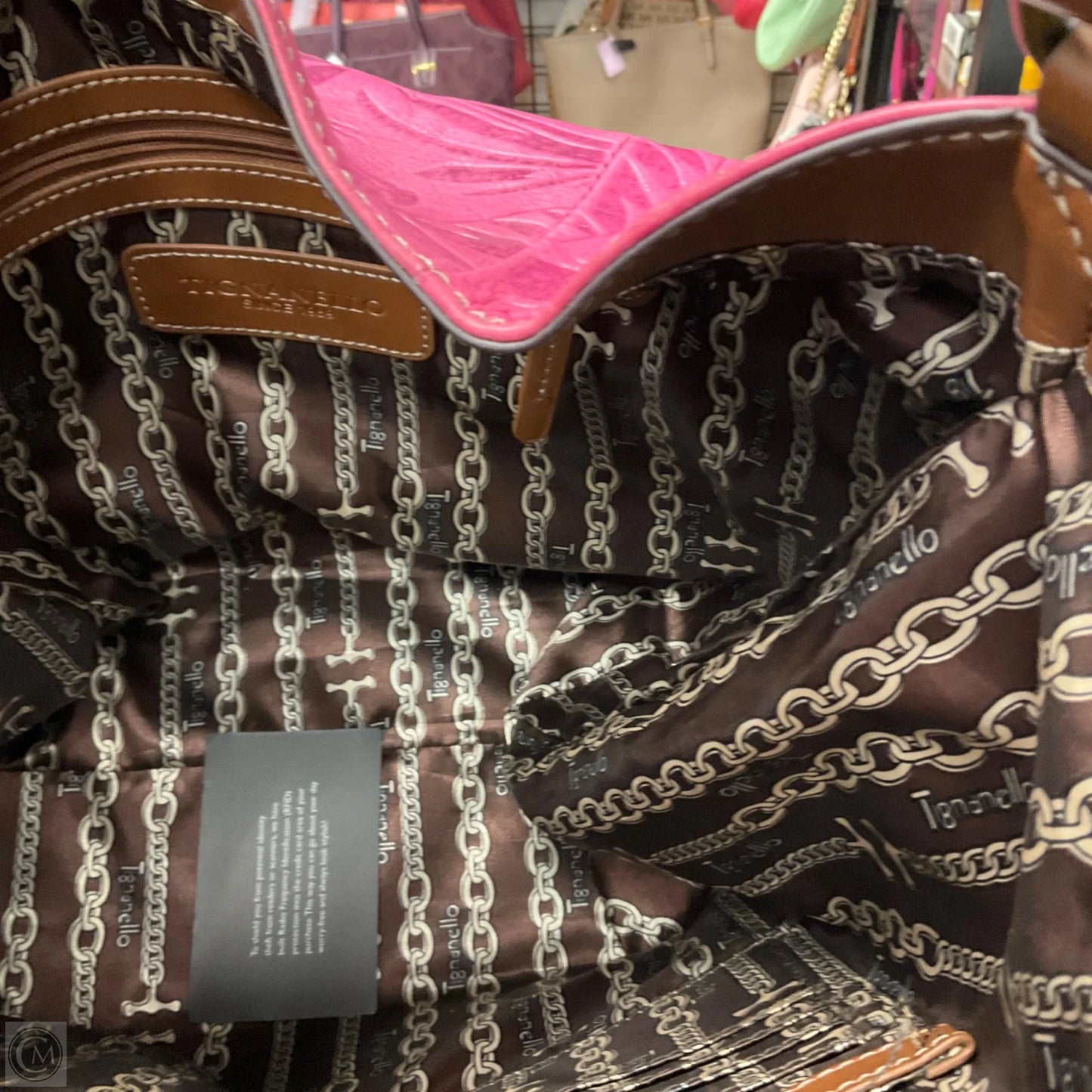 Handbag Leather By Tignanello  Purses, Size: Large