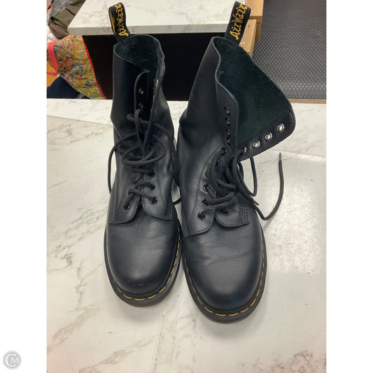 Boots Combat By Dr Martens In Black, Size: 9