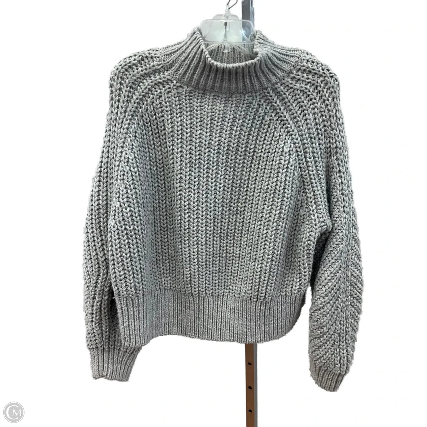 Sweater By H&m In Grey, Size: L