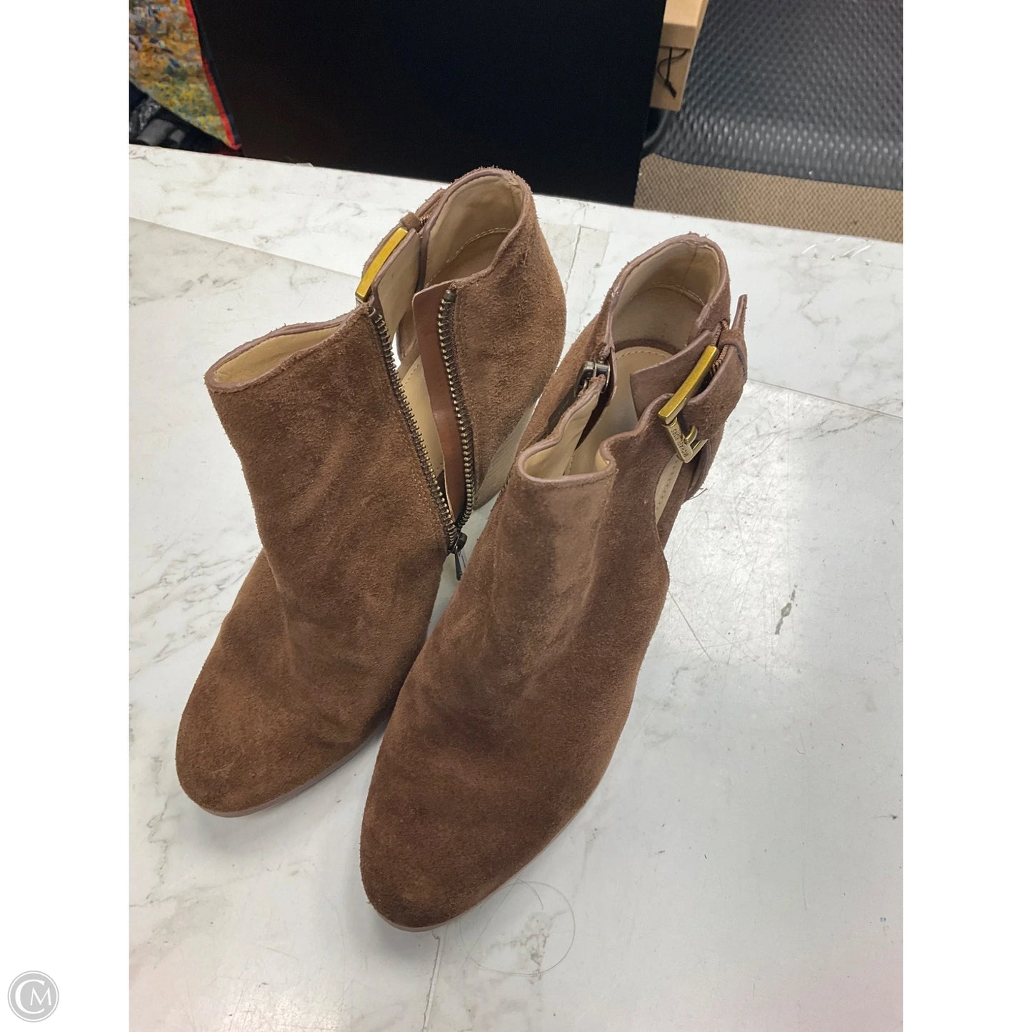 Shoes Designer By Michael Kors In Brown, Size: 7.5
