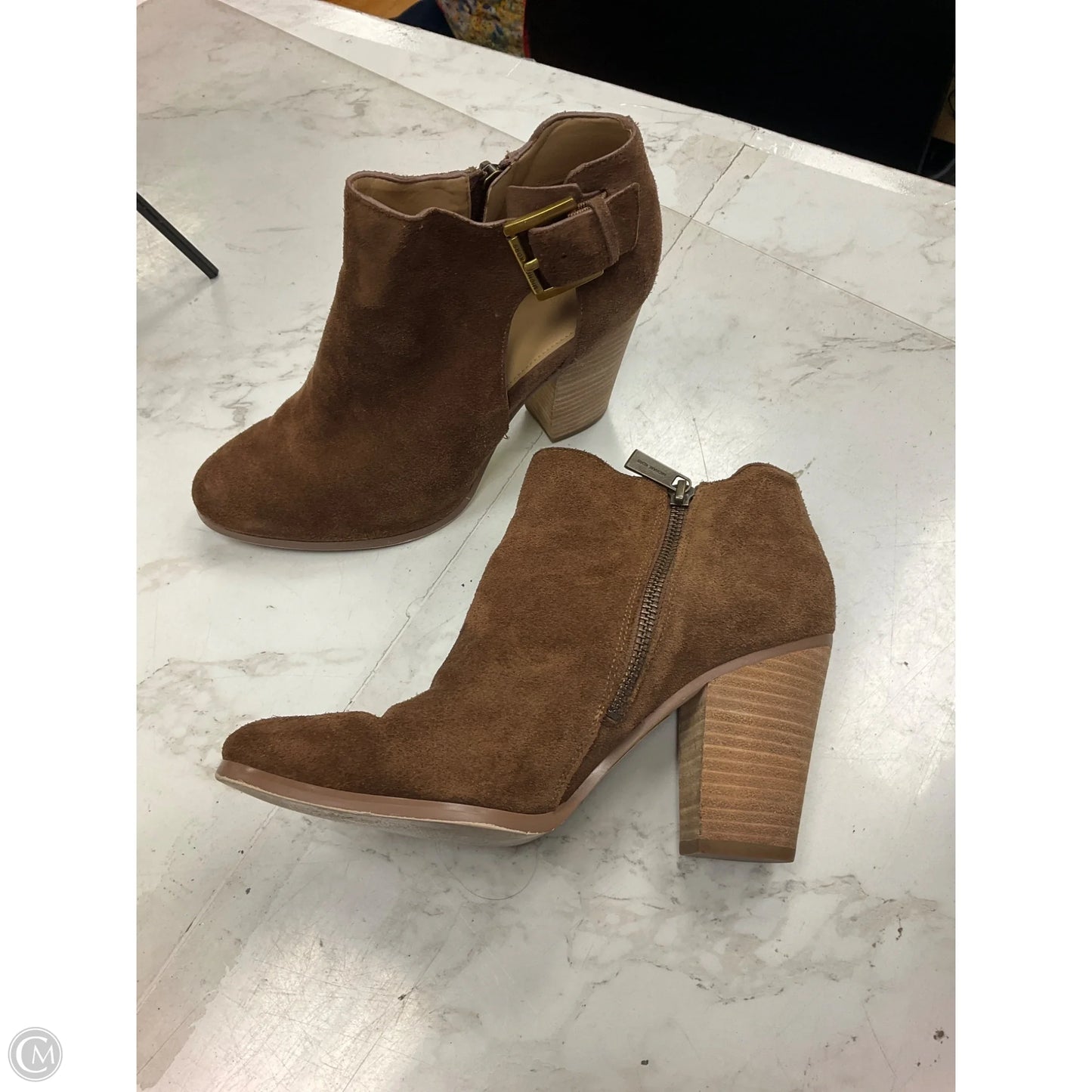 Shoes Designer By Michael Kors In Brown, Size: 7.5