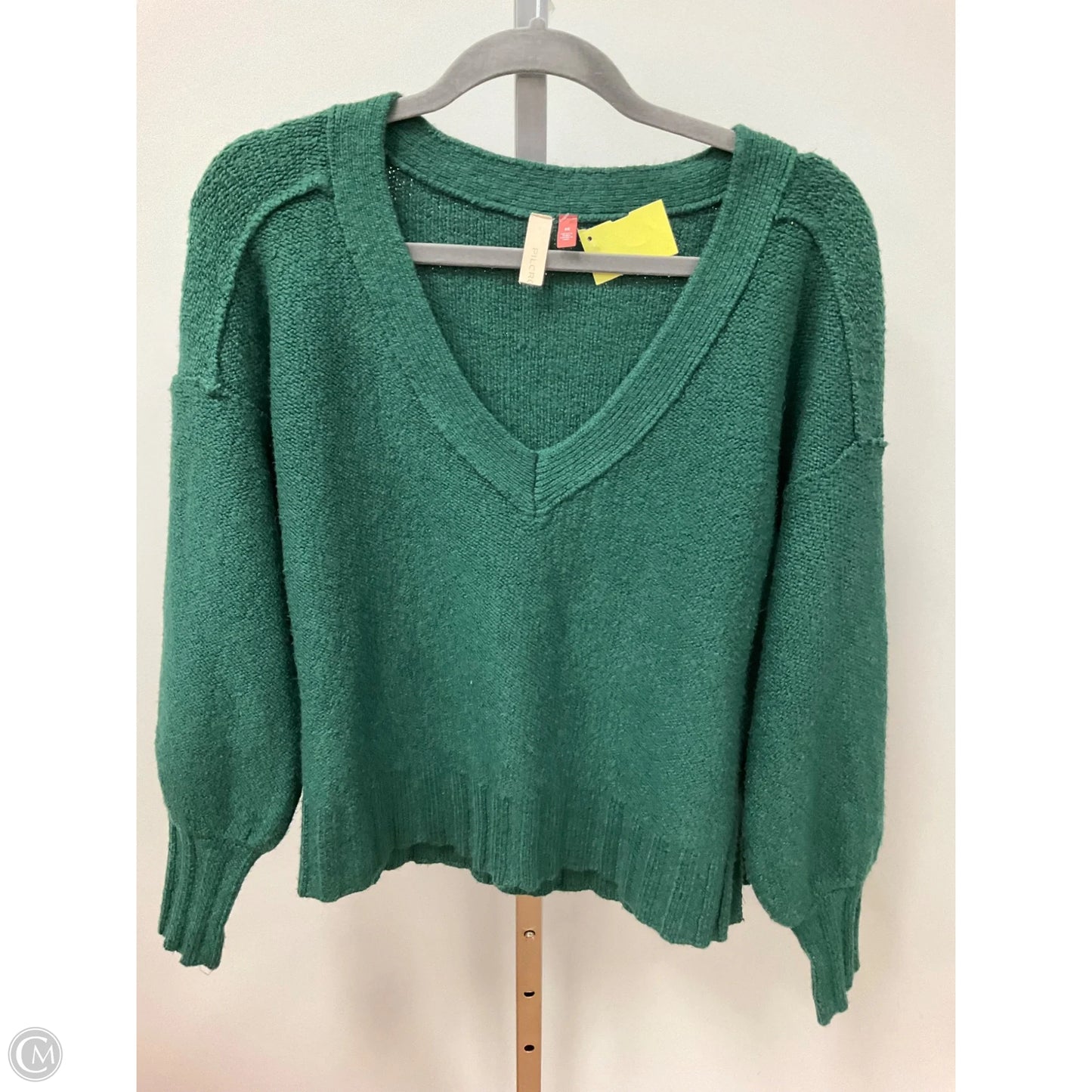 Sweater By Pilcro In Green, Size: Xs