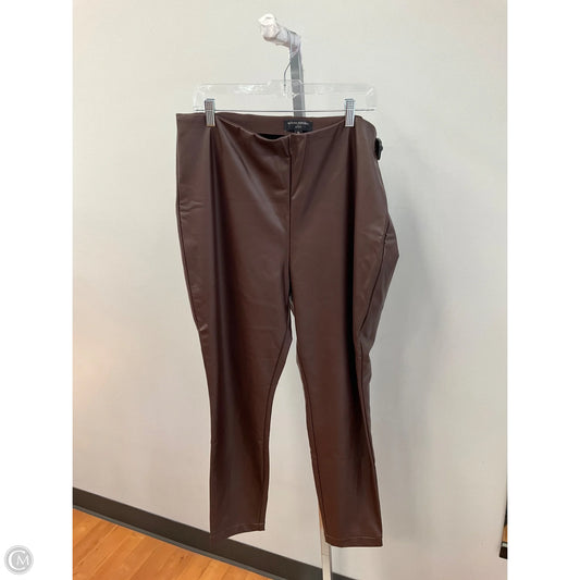 Pants Leggings By Banana Republic In Brown, Size: Xl