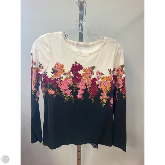 Top Long Sleeve By Talbots In Floral Print, Size: Sp