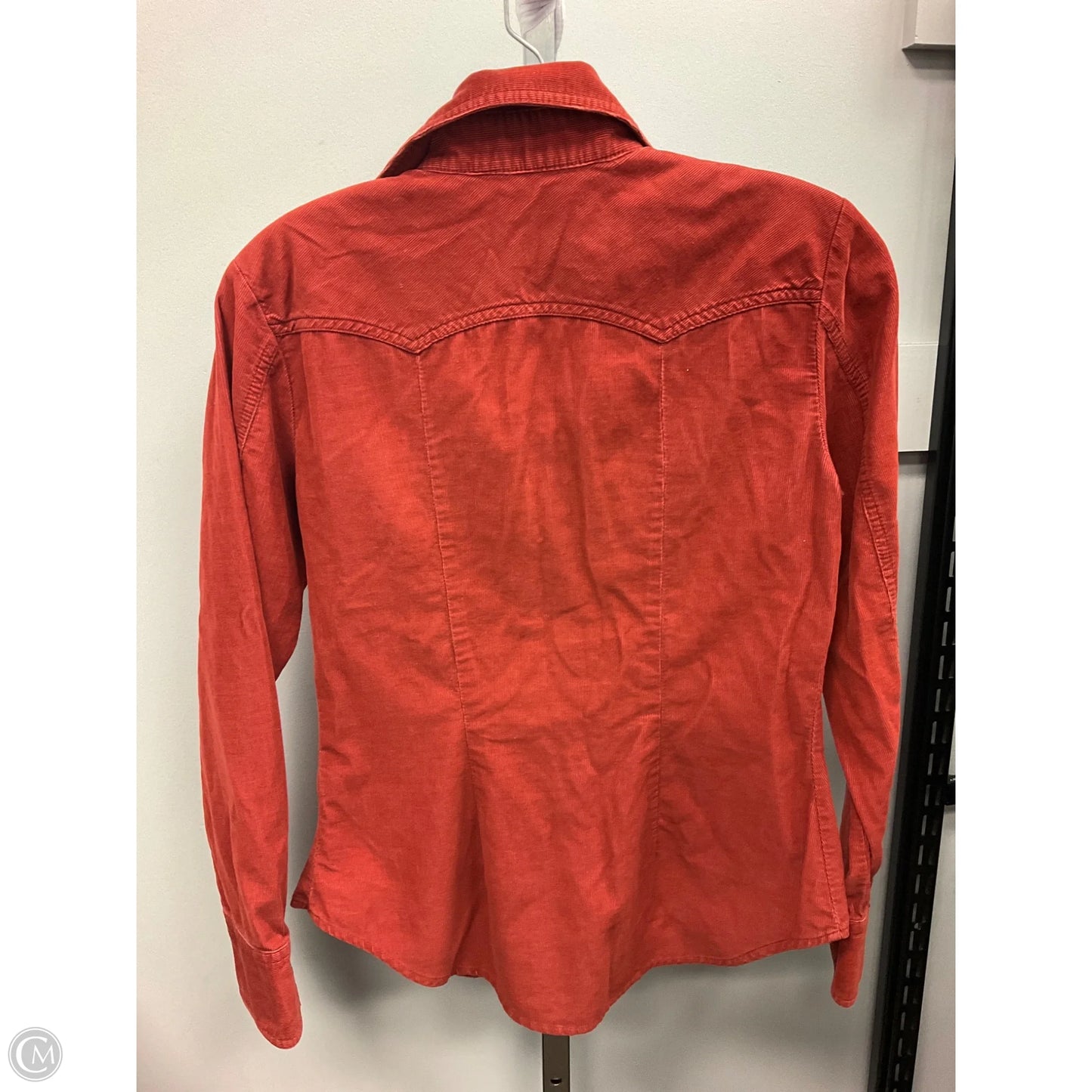 Top Long Sleeve By Diesel In Copper, Size: M