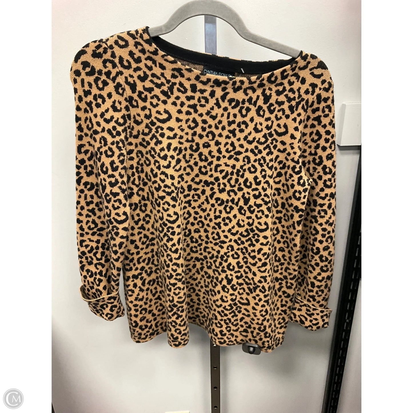 Sweater By Cynthia Rowley In Animal Print, Size: Xs