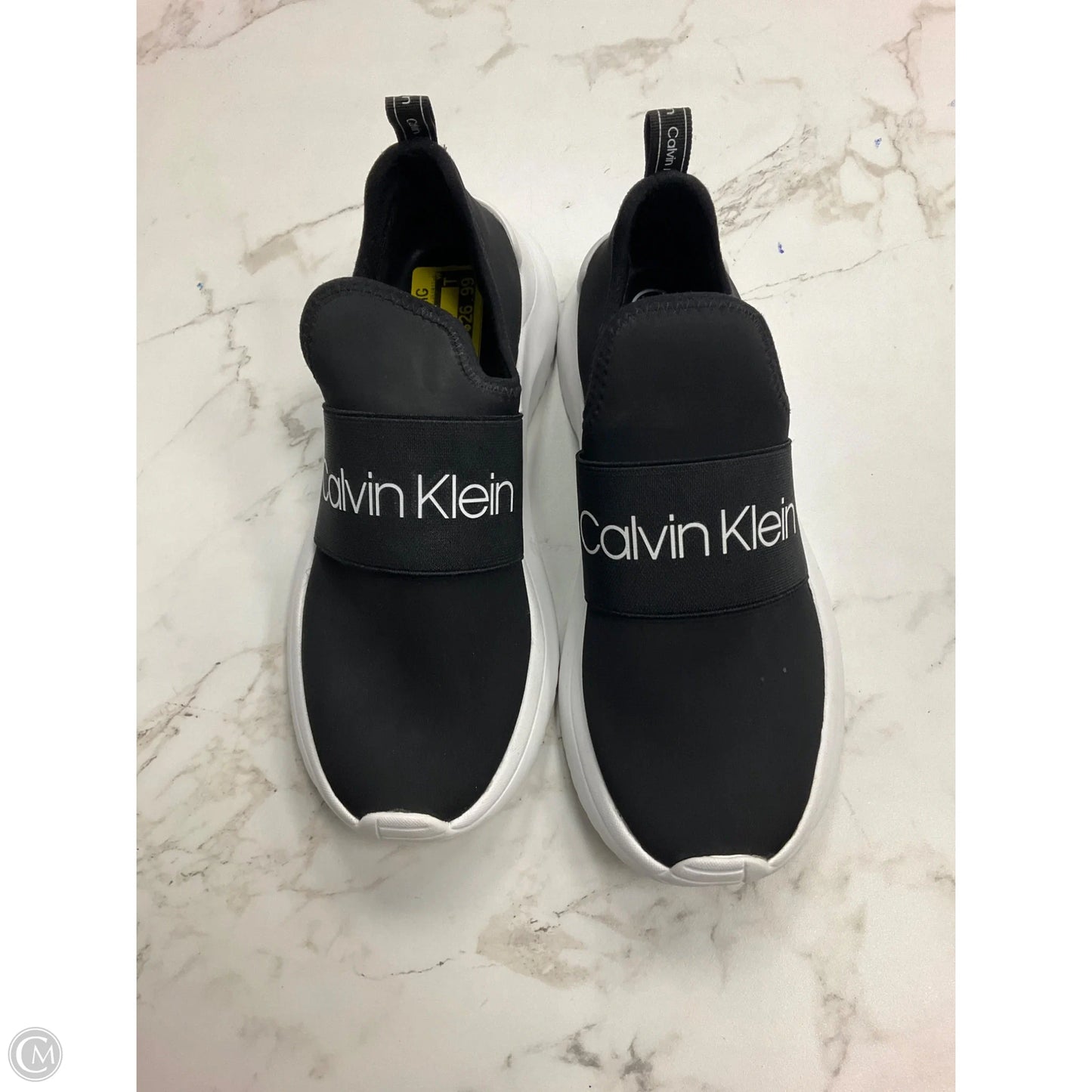 Shoes Athletic By Calvin Klein In Black, Size: 7.5