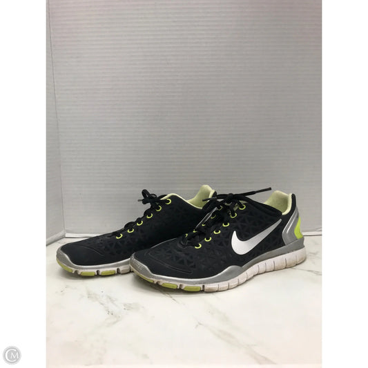 Shoes Athletic By Nike In Black, Size: 8