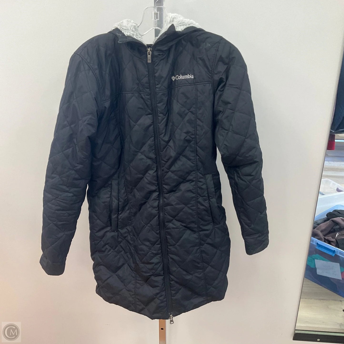 Coat Puffer & Quilted By Columbia In Black, Size: S