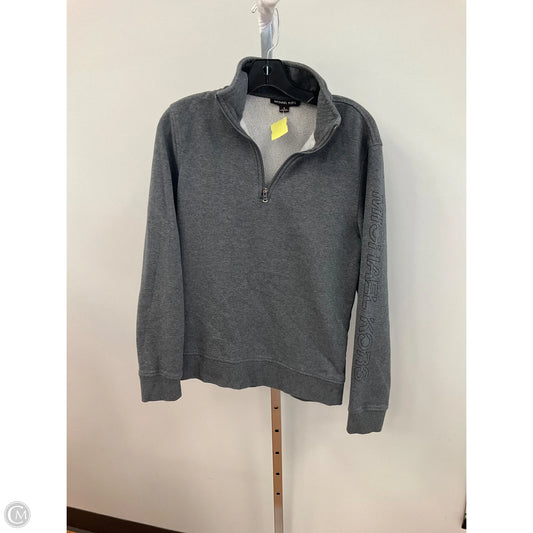 Top Long Sleeve Designer By Michael Kors In Grey, Size: M