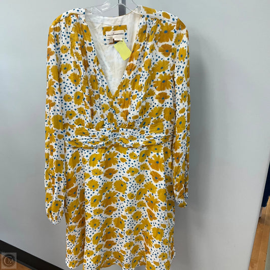 Dress Casual Short By Anthropologie In Yellow, Size: Xl