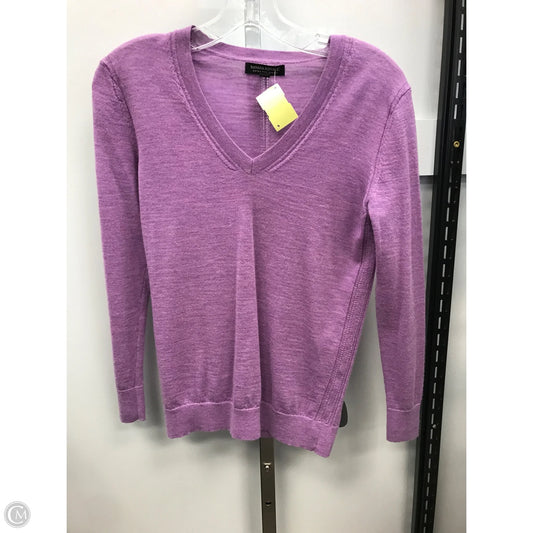 Sweater By Banana Republic In Purple, Size: Xs