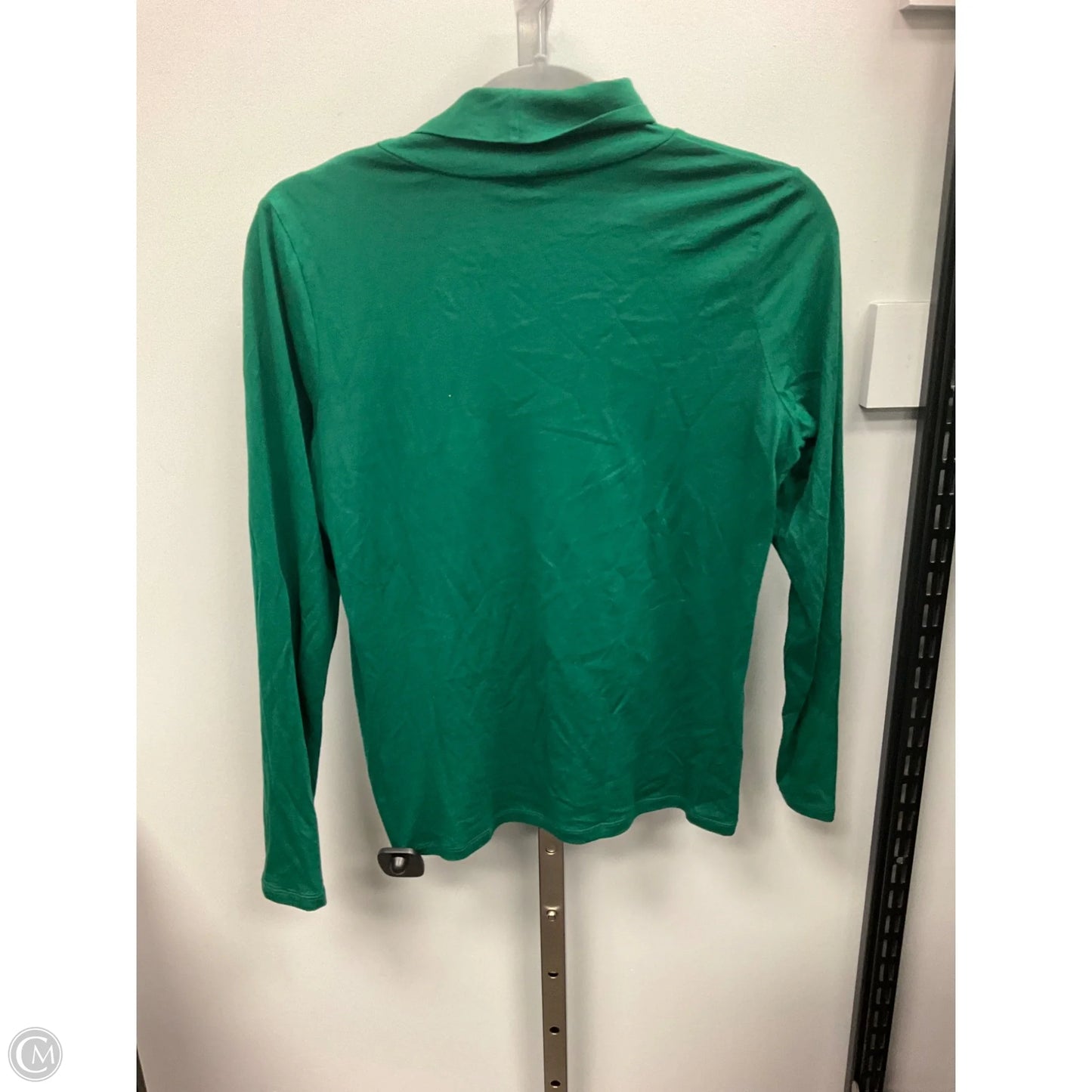 Top Long Sleeve Basic By Talbots In Green, Size: Sp