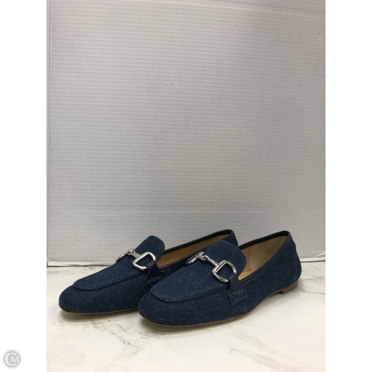 Shoes Flats By Talbots In Blue Denim, Size: 7.5