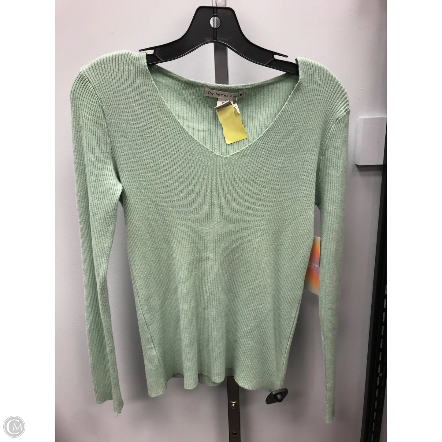 Sweater By Cmc In Green, Size: L