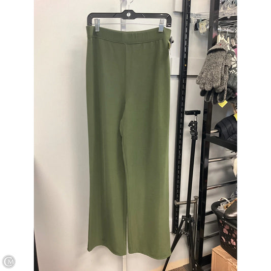 Pants Wide Leg By Susan Graver In Green, Size: M