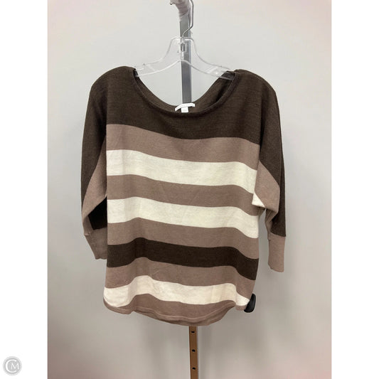 Sweater By New York And Co In Brown, Size: L
