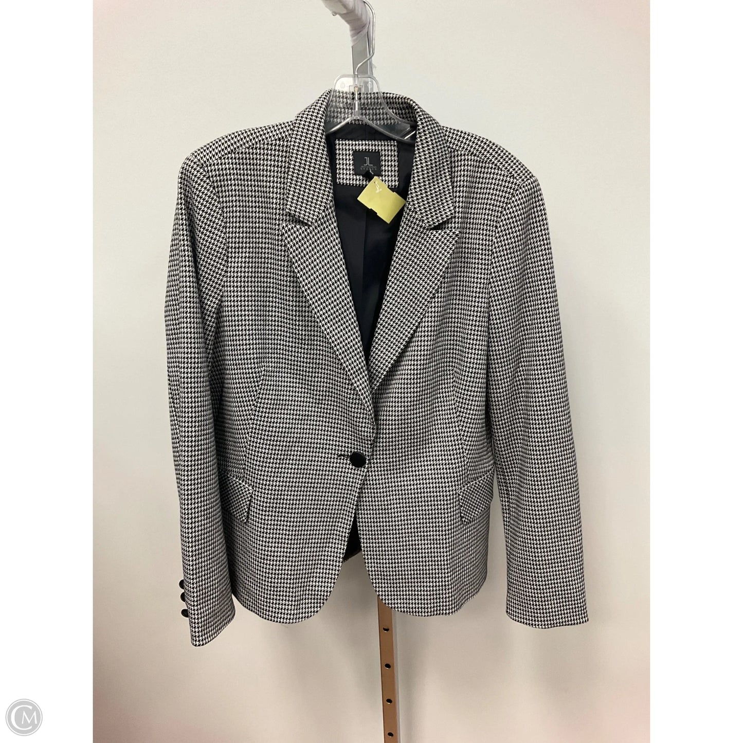 Blazer By Jules & Leopold In Black & White, Size: L