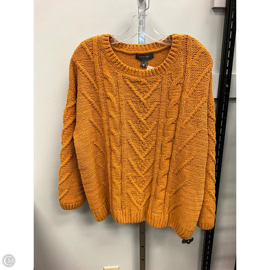 Sweater By Primark In Orange, Size: Xl