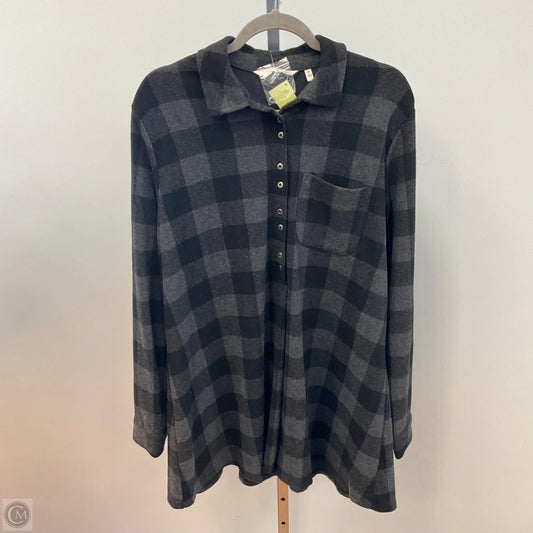 Top Long Sleeve By Soft Surroundings In Black, Size: Xl