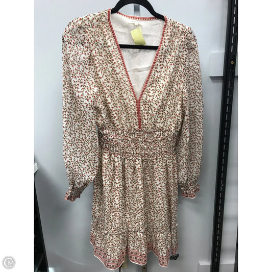 Dress Casual Short By Max Studio In Floral Print, Size: L