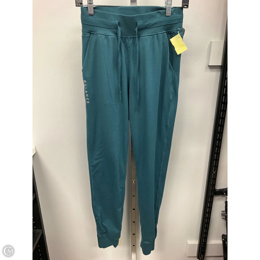 Athletic Pants By Balance Collection In Teal, Size: S