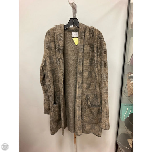 Sweater Cardigan By Cyrus In Brown, Size: L