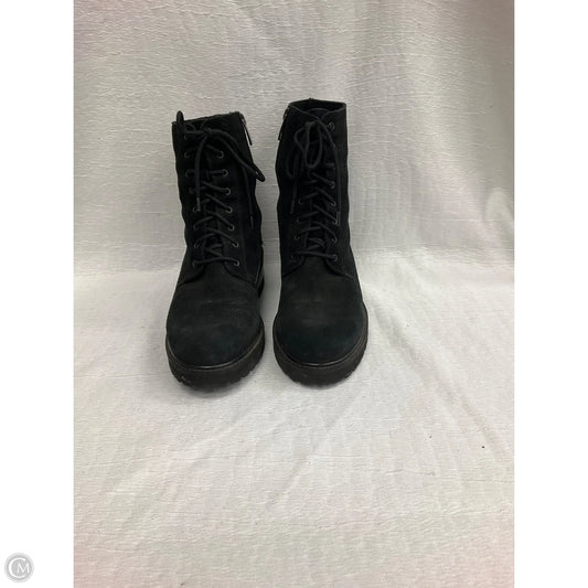 Boots Ankle Heels By Cmc In Black, Size: 8