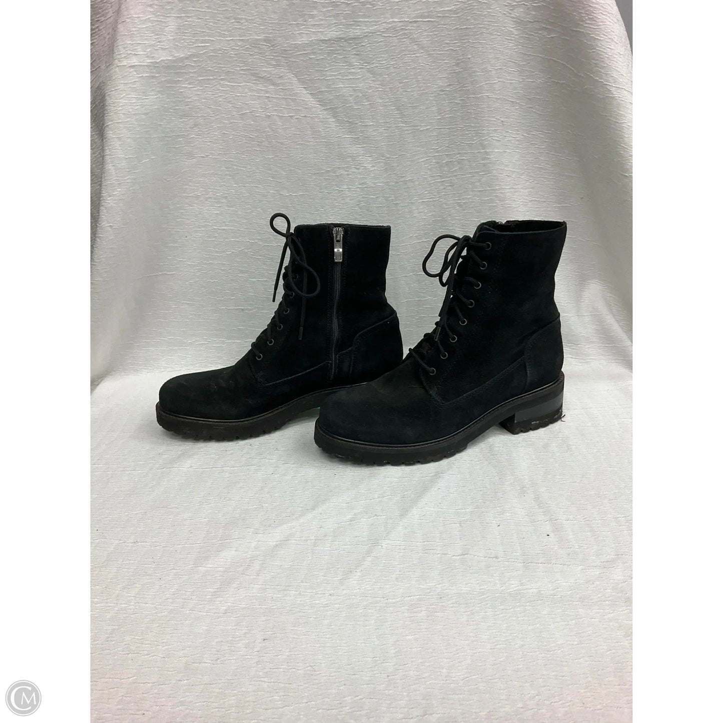 Boots Ankle Heels By Cmc In Black, Size: 8