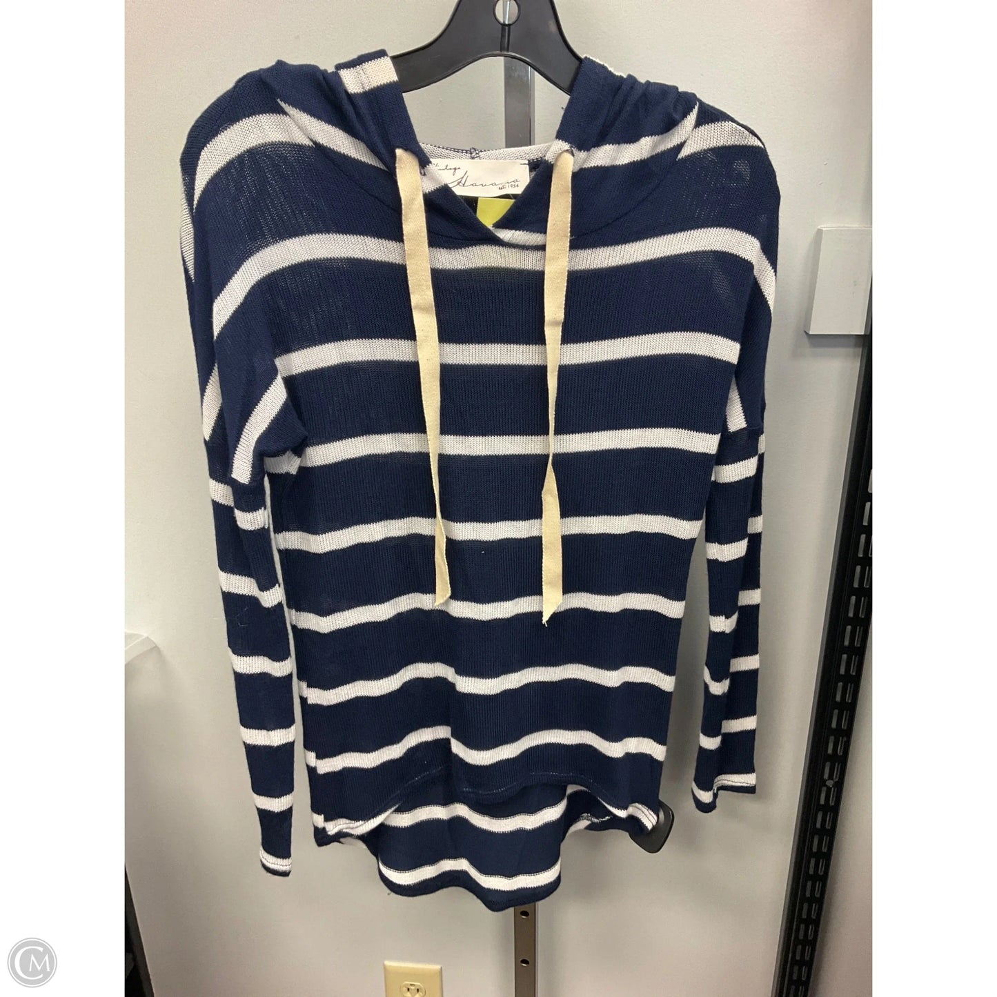Top Long Sleeve By Vintage Havana In Striped Pattern, Size: M