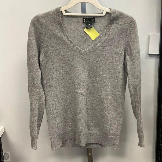 Sweater Cashmere By Bloomingdales In Grey, Size: Xs