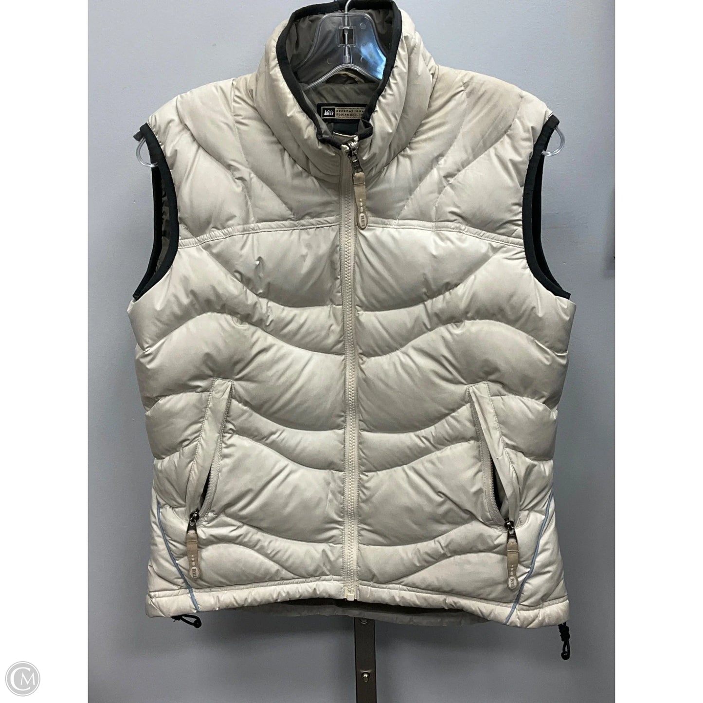 Vest Puffer & Quilted By Rei In Cream, Size: Xs