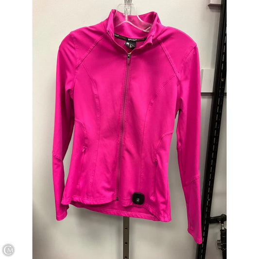 Athletic Jacket By Spyder In Pink, Size: S