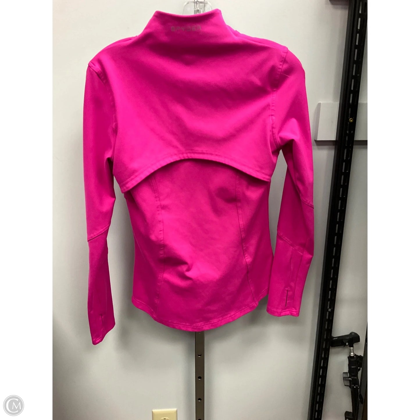 Athletic Jacket By Spyder In Pink, Size: S