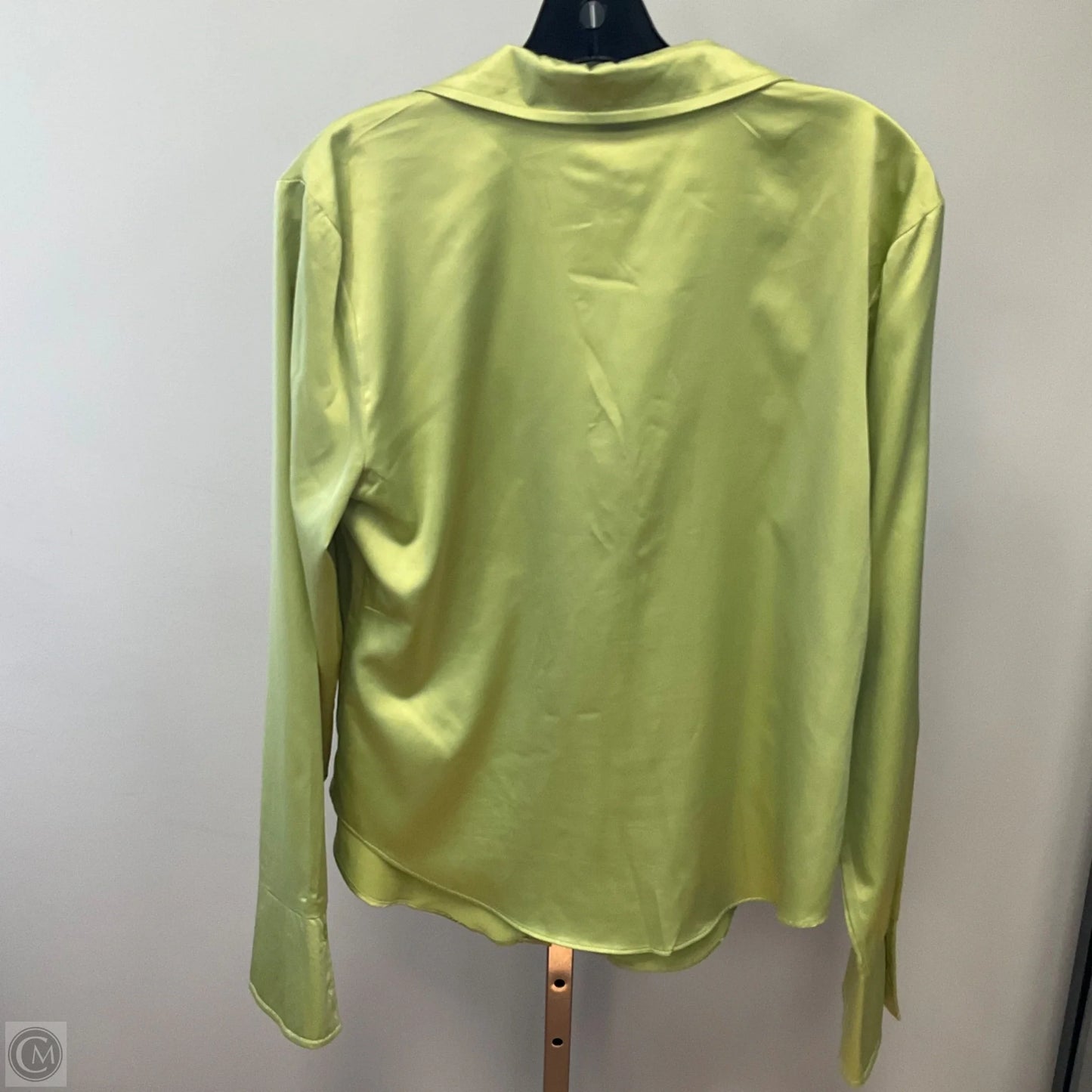 Top Long Sleeve By Wild Fable In Green, Size: L