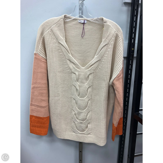 Sweater By Lascana In Cream, Size: L